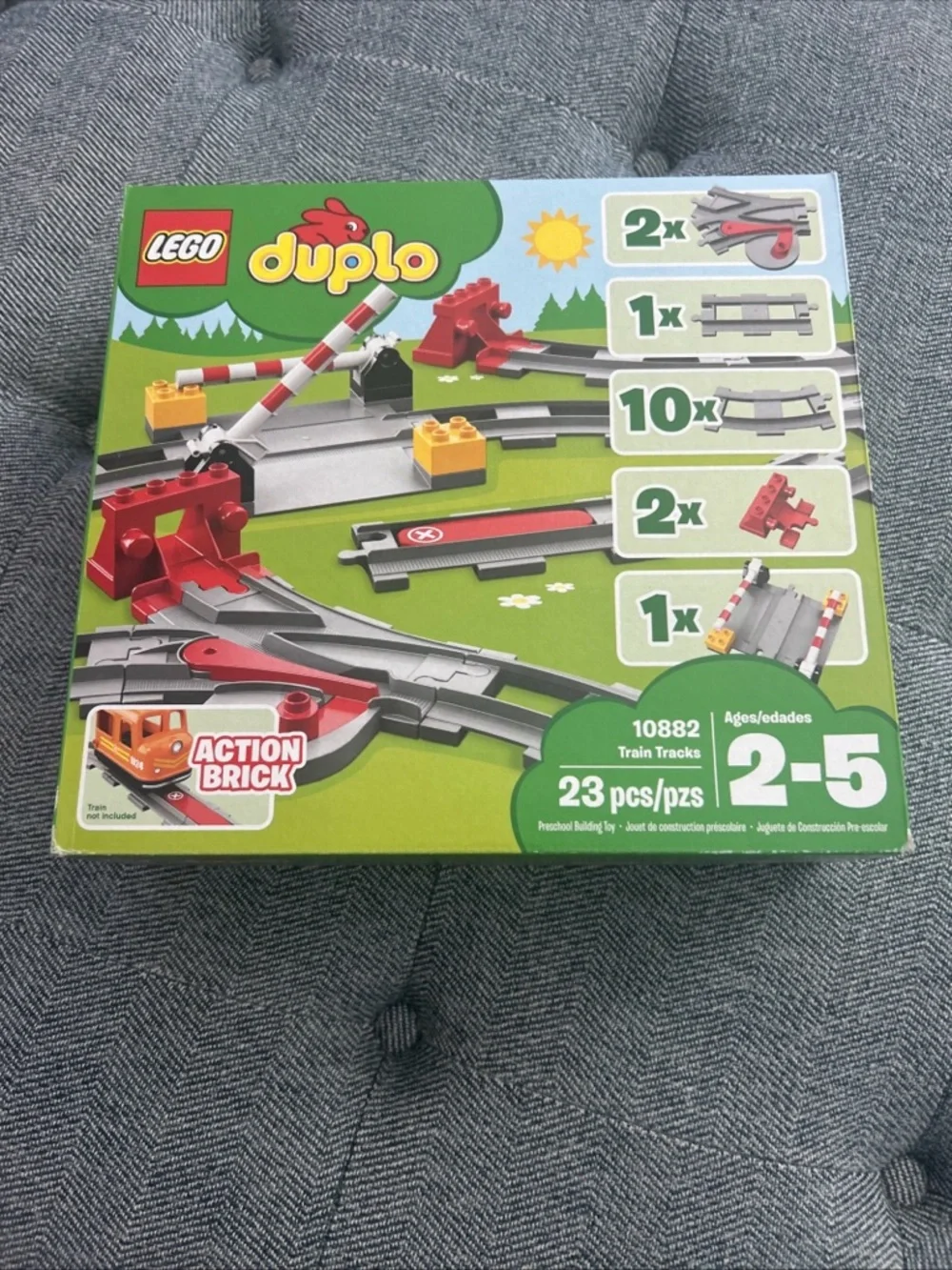 LEGO DUPLO: Train Tracks (10882)- new in box - Picture 1 of 11